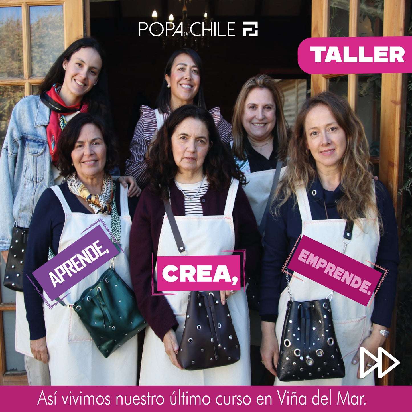 Taller Con Popa CONCON viernes 5 Junio!!